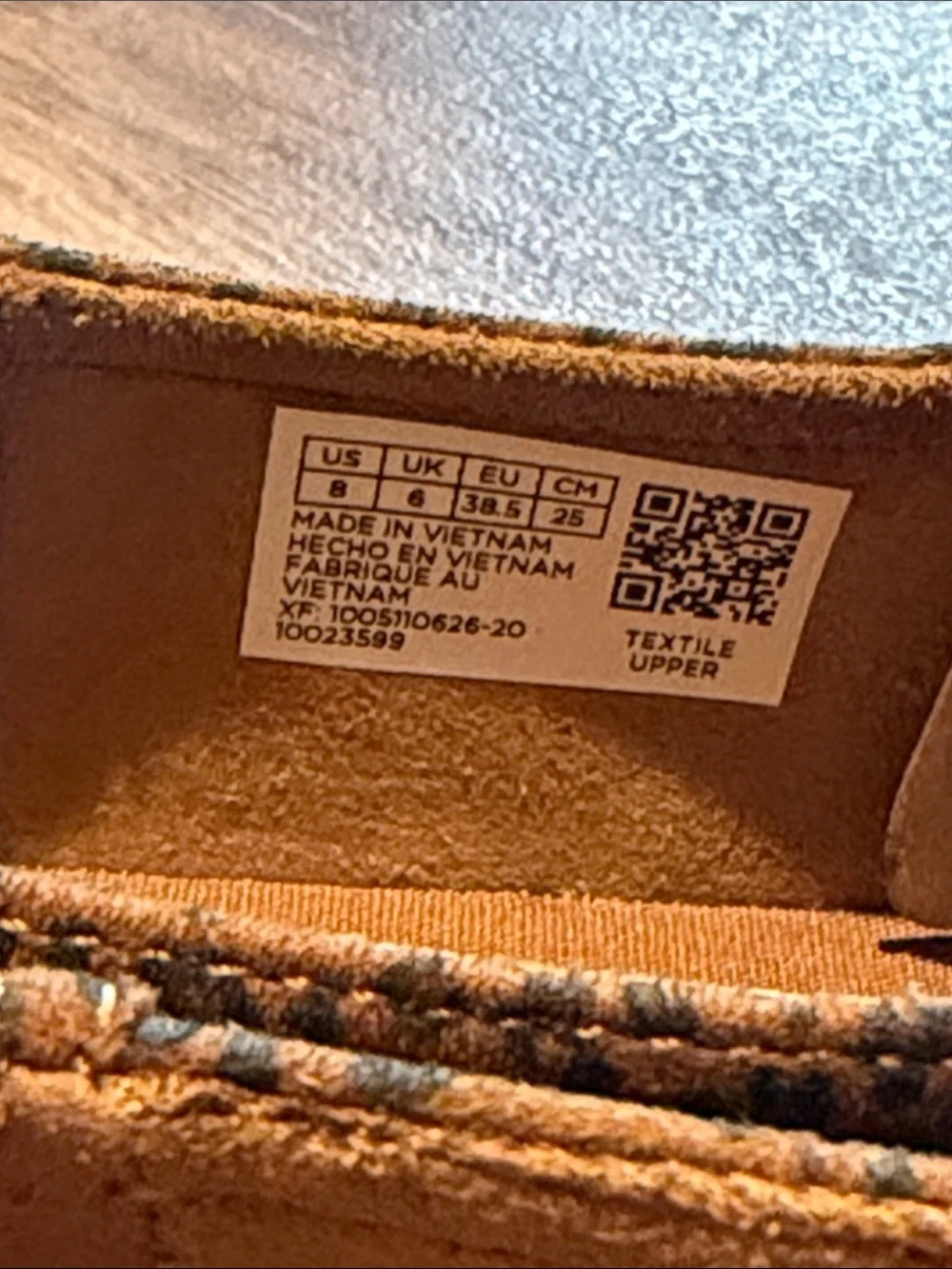 TOMS Leopard Print Espadrille Platform Sneakers - Tan/Cream